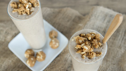 Walnut Butter Banana Smoothie