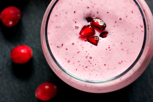 Cranberry Pomegranate Smoothie