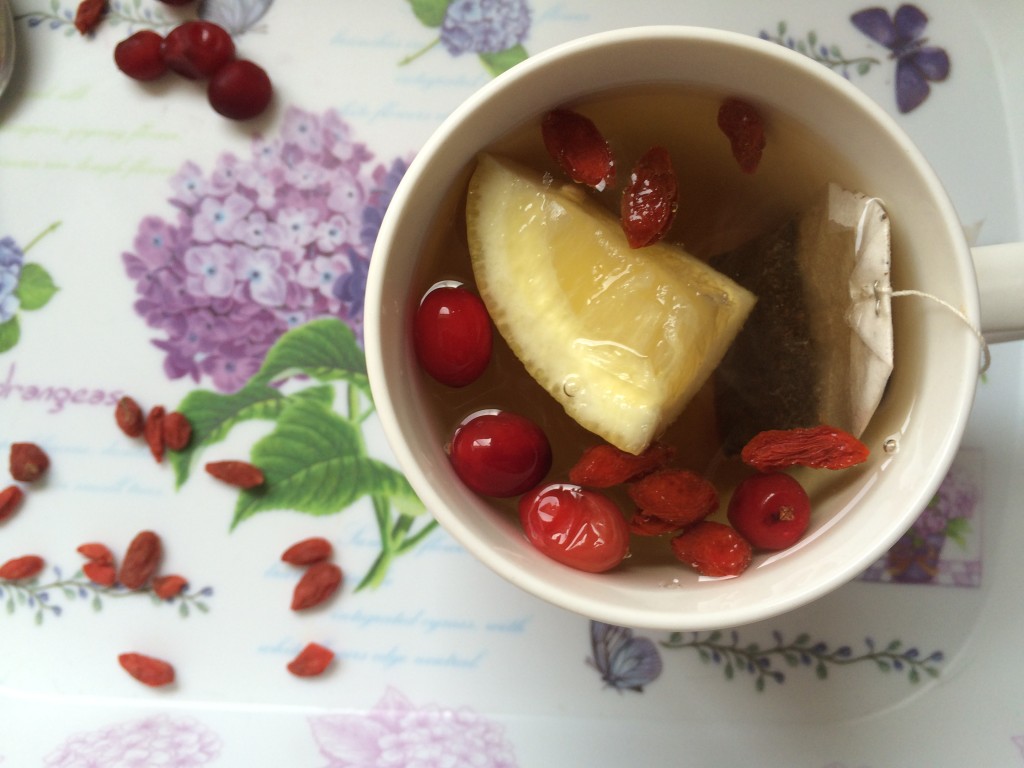 Goji Cranberry Lemon Tea