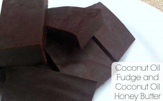 Coconut Oil Chocolate Fudge